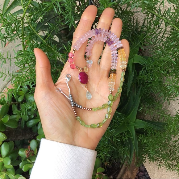 New Sundance Charm Gemstone Necklace - Picture 8 of 14